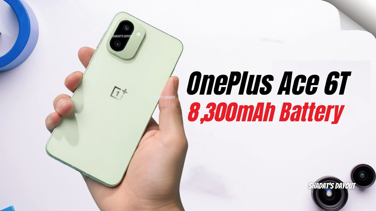 OnePlus Ace 6T Official First Look - IT's finally HERE - YouTube