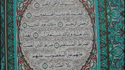 سورة الفاتحة مترجم بشتو🌸🌺🕋