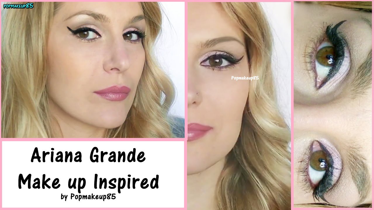 MAKE UP ARIANA GRANDE INSPIRED - YouTube