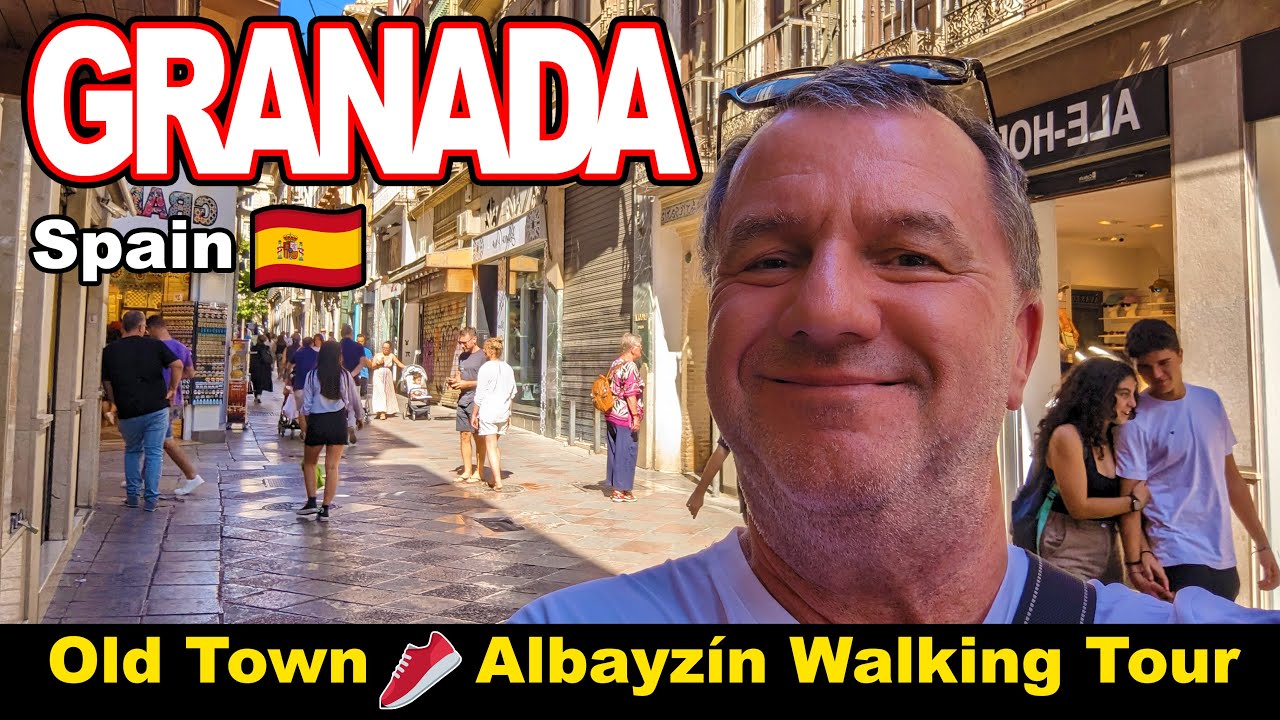 Granada, Spain 🇪🇸 Old Town & Albayzín Walking Tour