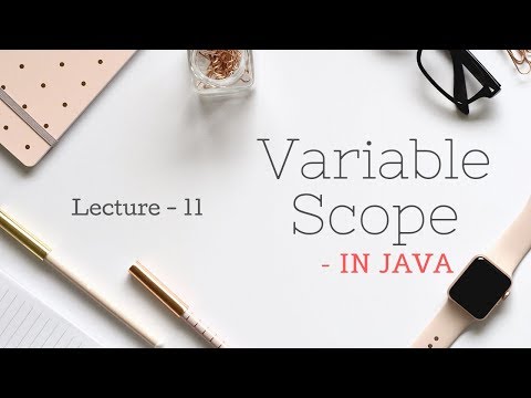 Variable Scope ~ Lecture - 11 ~ Forward Referencing
