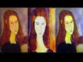 Modigliani Portraits for Kids