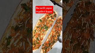 Bayat ekmek pizzası #öneçıkar #shorts#shortsviral#recipe#fyp