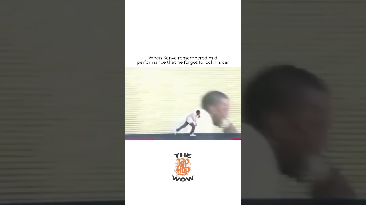 When Kanye Realized Mid-Performance He Forgot to Lock His Car 😂😂 