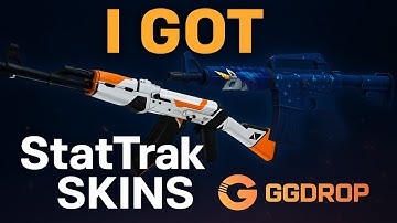 CS2 Case Opening | I Got StatTrak AK-47 Asiimov and StatTrak Starlight Protector Skins at GGDrop