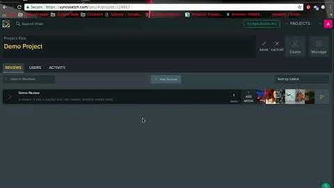 Syncsketch Quick Start