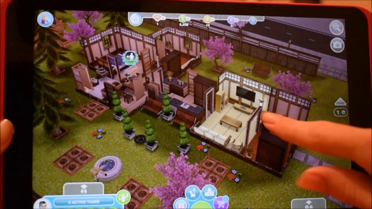 Sims FreePlay - Japanese Retreat on Premium Ocean Lot (Review