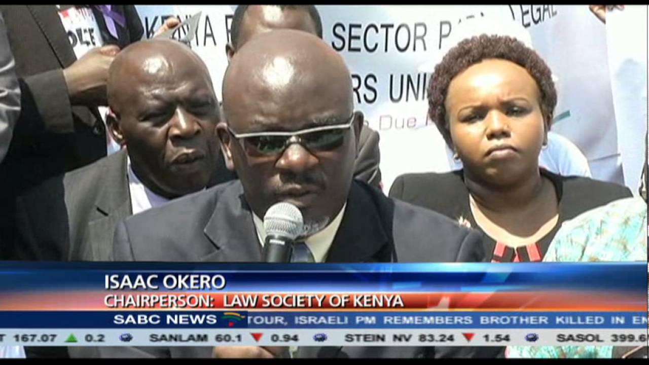 Lawyers, Human Rights defenders protest in Kenya