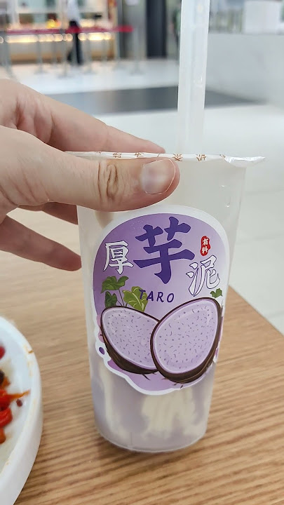 Taro milk tea 😍😍😍😍😍😍