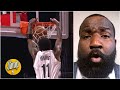 Perk reacts to Kyrie's breakaway dunk: I didn't know he could do that! | The Jump