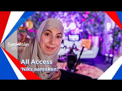 Door de delegatiewasstraat: ?er ligt haar op de grond? | All Access #4 | Eurovision 2021