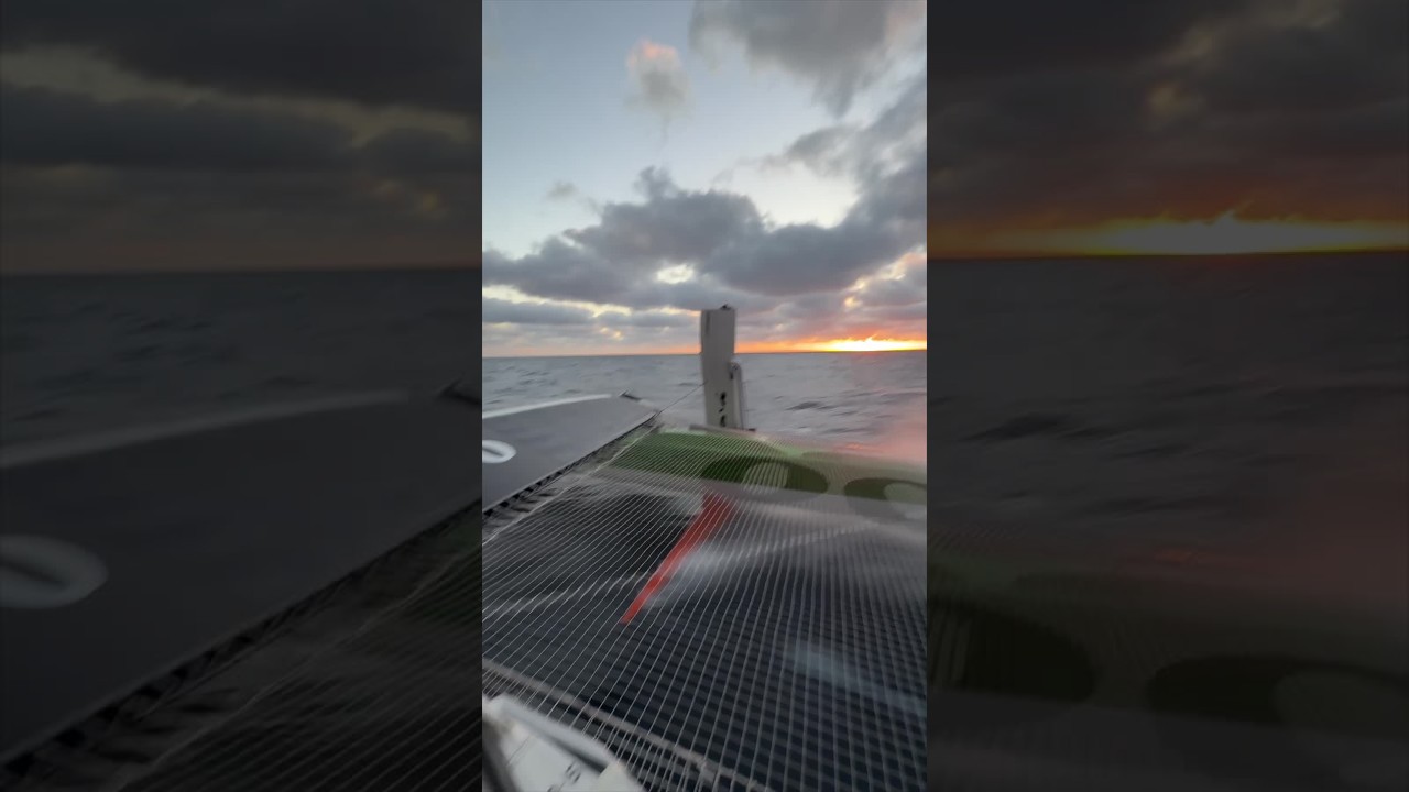 ⁣Onboard : Thomas Coville | Martin Keruzore - | 20260925_Video du bord 3_SU3_orga