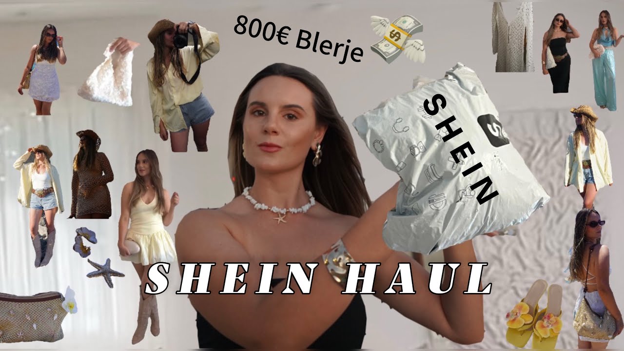 800€💸Blerje tek SHEIN - A ia vlejn gjërat që mora?!🤔👗👜Mega SHEIN HAUL✨/ Elsa Azizaj 