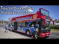 Tour with the sightseeing bus in varadero cuba