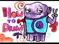 how to draw Oh from the movie Home