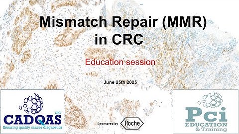Education Session MMR IHC Interpretation in CRC 25JUNE2025
