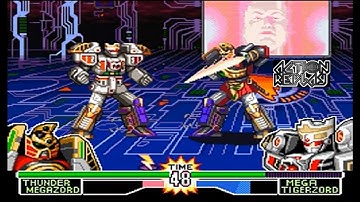 Mighty Morphin Power Rangers - The Fighting Edition Game Genie (Super Nintendo)