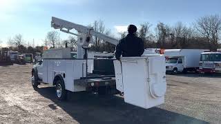 Lewis Motor Company - 2007 Ford F-550 45’ Versalift Utility Bucket Truck Diesel for sale on eBay!