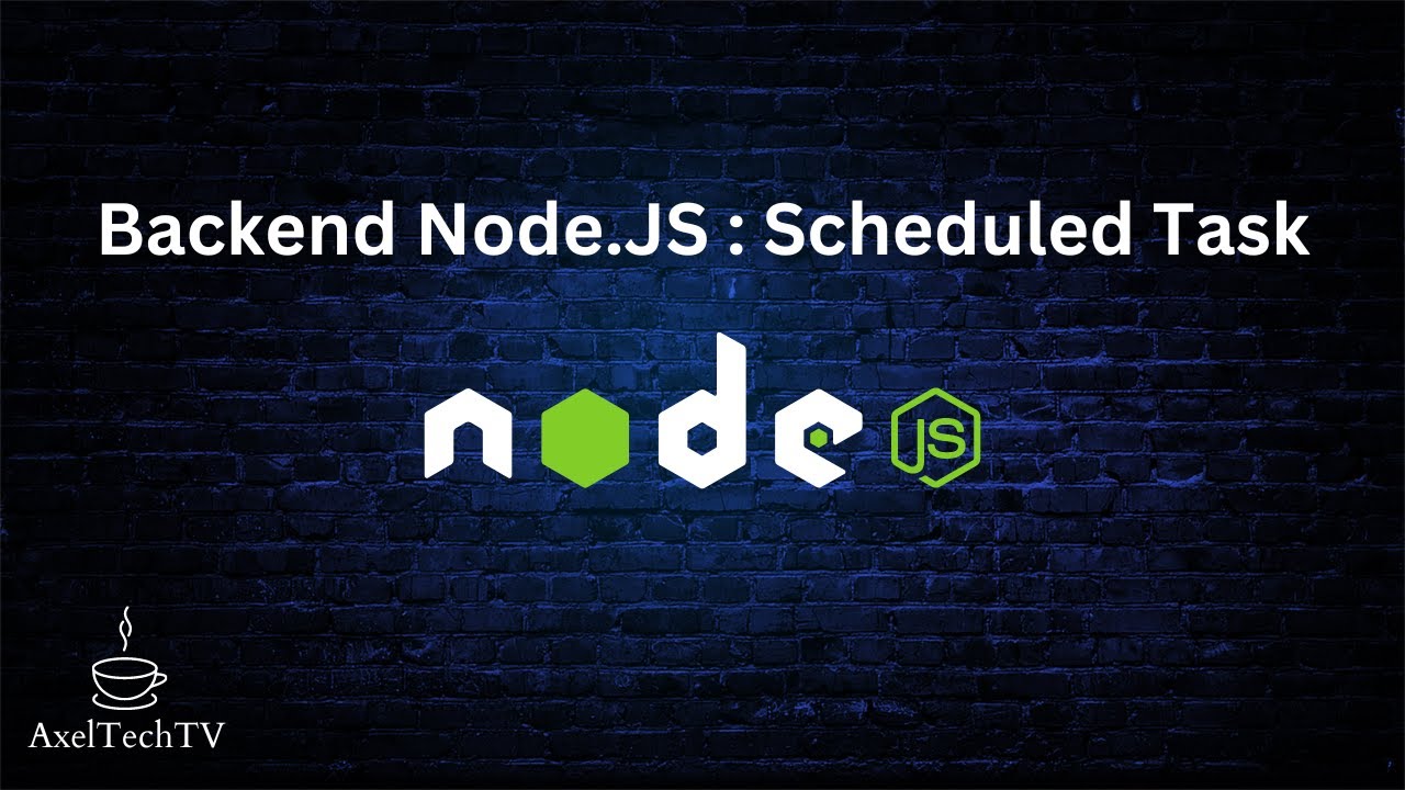 Shot Tech - Scheduled Task Node.JS - YouTube