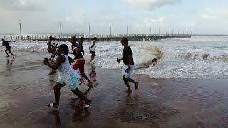 Durban Tsunami 2017 (the start of the tsunami),