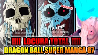 Reacciono a la LOCURA de DRAGON BALL SUPER MANGA 87 (SPOILERS)