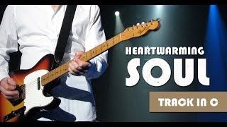 Heartwarming Slow Soul Guitar Backing Track Jam in C chords