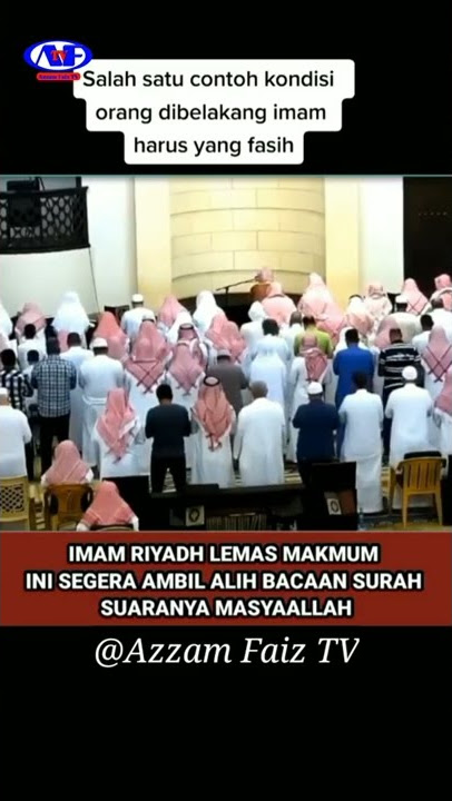 This is the procedure for badal imam in congregational prayers