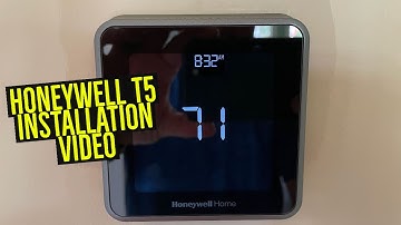 Honeywell T5 Installation Video
