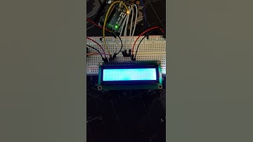 ARDUINO- LCD 1602 Displaying scrolling text + Blinking