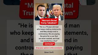 Macron Calls TRUMP a FOOL Over Iran War? France-US Drama EXPLODES at G7