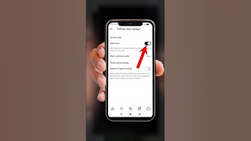 Instagram me data saver mode kaise on kare!!how to save mobile data on instagram #shorts