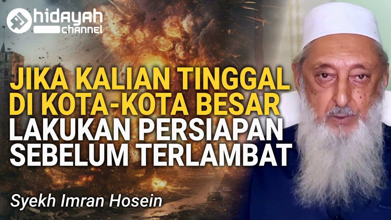 Menghadapi Perang Nuklir! Inilah Yang Harus Dipersiapkan Negara Muslim - Syekh Imran Hosein