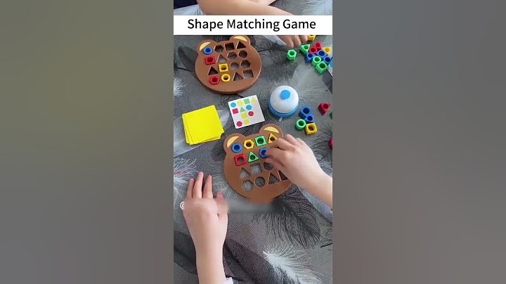 SHAPE MATCHING GAME