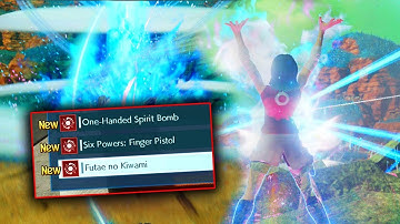 JUMP FORCE NEW Abilities! One-Handed Spirit Bomb and MORE!