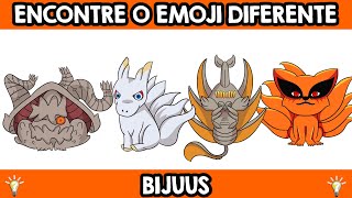 ENCONTRE O EMOJI DIFERENTE BIJUUS NARUTO! JOGO DAS BIJUUS! ENCONTRE O ERRO NARUTO (PARTE 4)