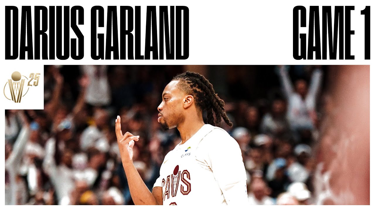Cavs vs Heat, Game 1 | Darius Garland Highlights | 4.20.2025 - YouTube
