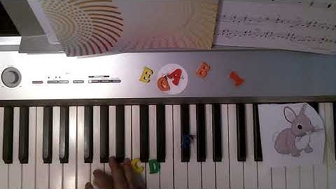 "My Red Drum" Bastien Performance Primer Level Piano Practice Video