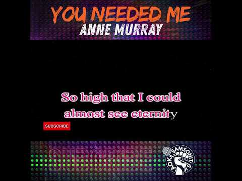 Video thumbnail for You Needed Me KARAOKE Shorts by Anne Murray 4K HD #hd #karaoke #samsonites #shorts