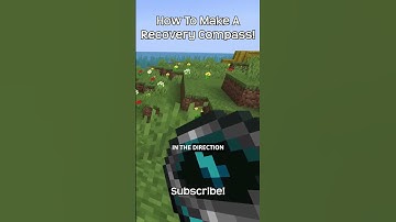 How To Make A Recovery Compass In Minecraft!