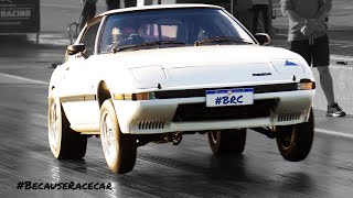 550HP RX7 STREETCAR gets SPICY at the Radial Prepped Track Hire! | 13B Turbo Manual | Test Day by #BecauseRacecar 739 views 9 months ago 5 minutes, 11 seconds