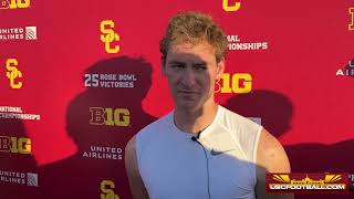USC QB Miller Moss on Emmanuel Pregnon, Washington defense