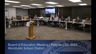 Board of Education Meeting | February 23, 2023