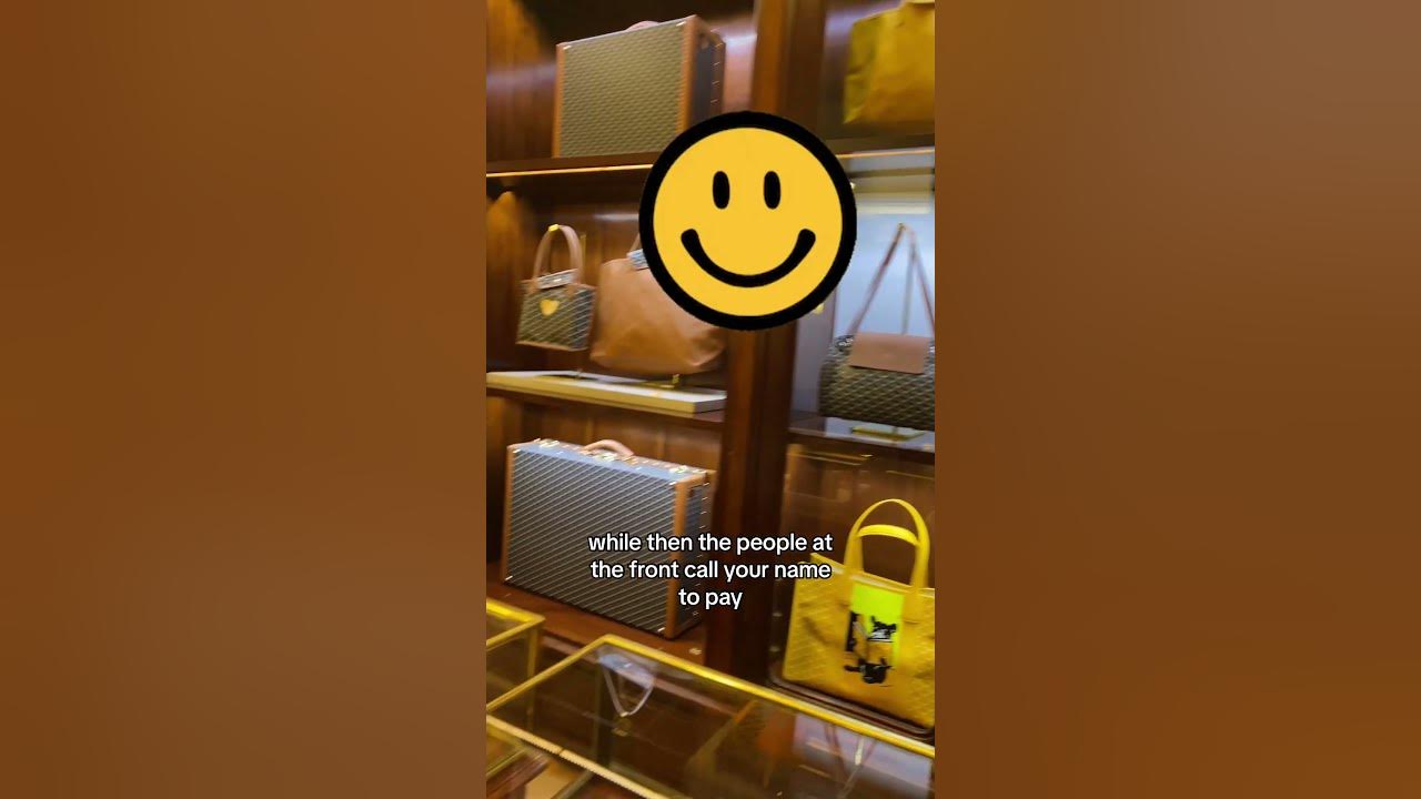 Real NYers keep this Goyard shopping hack under lock and key