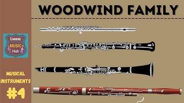 WOODWIND FAMILY | INSTRUMENTS OF THE ORCHESTRA | LESSON #4 | LEARNING MUSIC HUB | ORCHESTRA