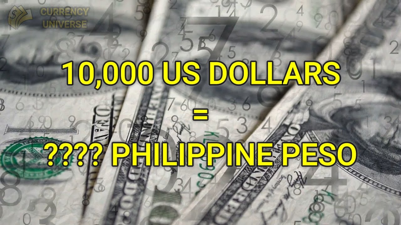 10000 Dollars to Philippine Peso - 10000 Dollar convert to Peso ...