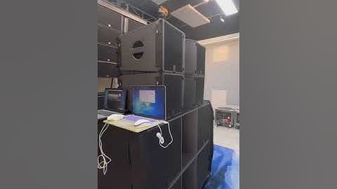 New Arrival KA212 Active Dual-12-Inch Line Array Sound testing,Optional Passive/Active #soundsystem