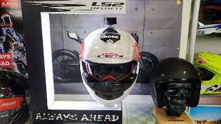 Ls2 Ff908 Strobe 2 White