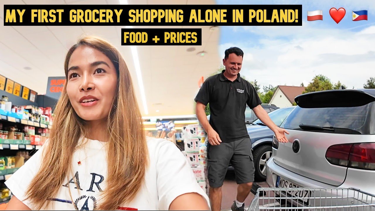 Grocery Shopping Alone - Is Poland Cheap To Live? 🇵🇱