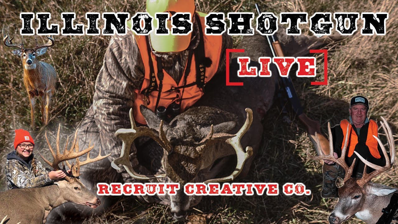 Illinois Shotgun Season Live | The Orange Army is Here (Is the rut