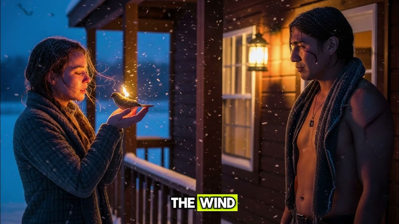 “She’s Blind Take Her!” The Drunk Father Shouted, But Giant Apache Whispered, “I Know You Can See…”